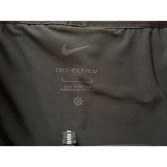 Nike Women Large AeroSwift Dri-FIT ADV 3" Running Shorts Black FN2328-010 New - Picture 4 of 5